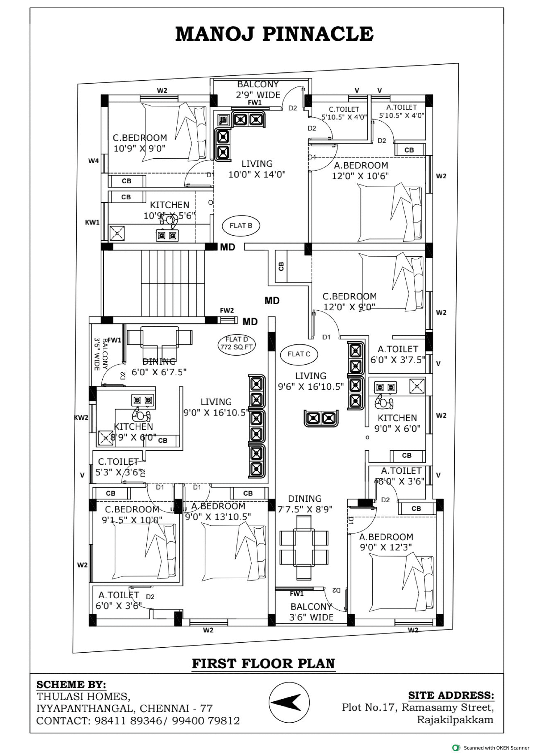 8.MANOJ PINNACLE @ RAJKILPAKKAM-3
